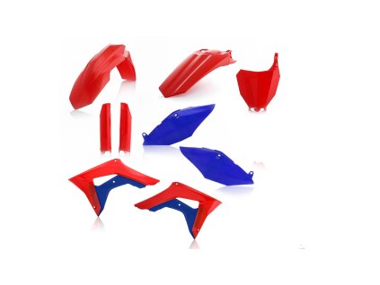 sada plastů ACERBIS pro HONDA CRF450 17-18, CRF250 2018 červená/modrá