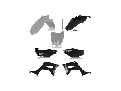 Sada plastů ACERBIS pro HONDA CRF110F 19-24 černá/šedá černá/šedá