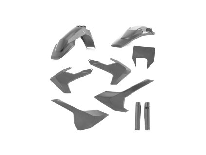 Sada plastů ACERBIS pro HUSQVARNA TE 17-19, FE 17-19 šedá šedá