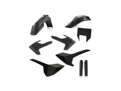 Sada plastů ACERBIS pro HUSQVARNA TE 17-19, FE 17-19 černá černá