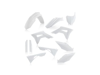 sada plastů ACERBIS pro HONDA CRF450 19-20, CRF250 19-21 bílá