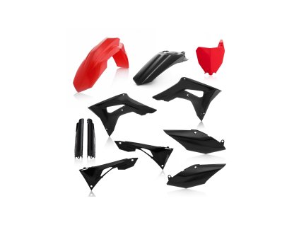 Sada plastů ACERBIS pro HONDA CRF450 19-20, CRF250 19-21 černá/červená černá/červená