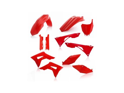 sada plastů ACERBIS pro HONDA CRF250 19-21 červená