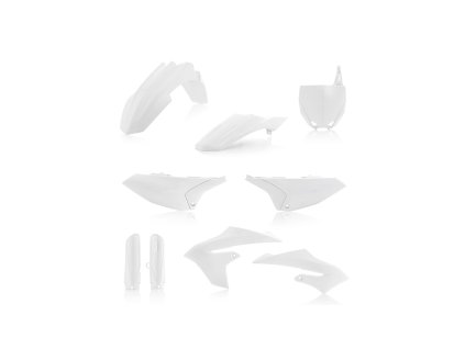 Sada plastů ACERBIS pro YAMAHA YZ65 18-26 bílá bílá