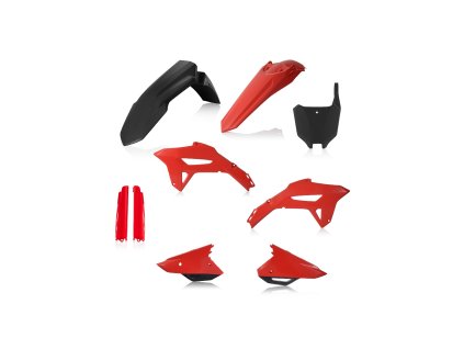 sada plastů ACERBIS pro HONDA CRF250R 22-24, CRF450 21-24 červená/černá