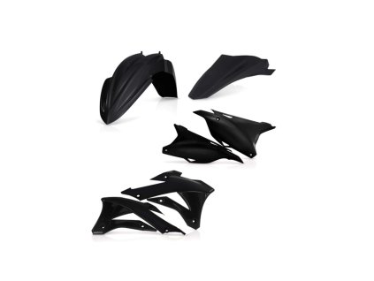 Plastový kit Acerbis pro  KX85 14/21, KX100 14/21 černá černá