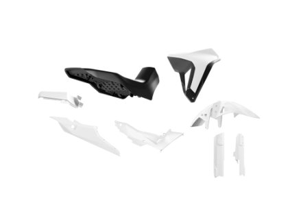 sada plastů Revolution pro Honda Transalp 750 23-25 bílá