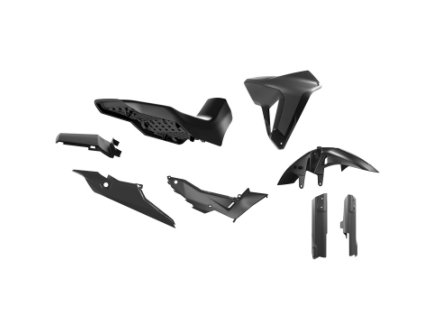 sada plastů Revolution pro Honda Transalp 750 23-25 černá