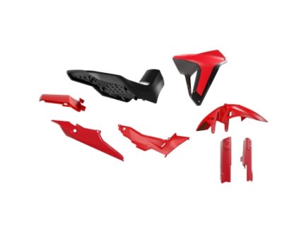 sada plastů Revolution pro Honda Transalp 750 23-25 červená