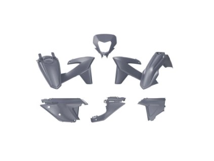 Sada plastů pasuje na Sherco SE/SEF 2025- šedá šedá