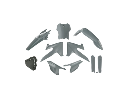 sada plastů 7 dílů Rtech pro Triumph TF250/450 24-26 šedá šedá