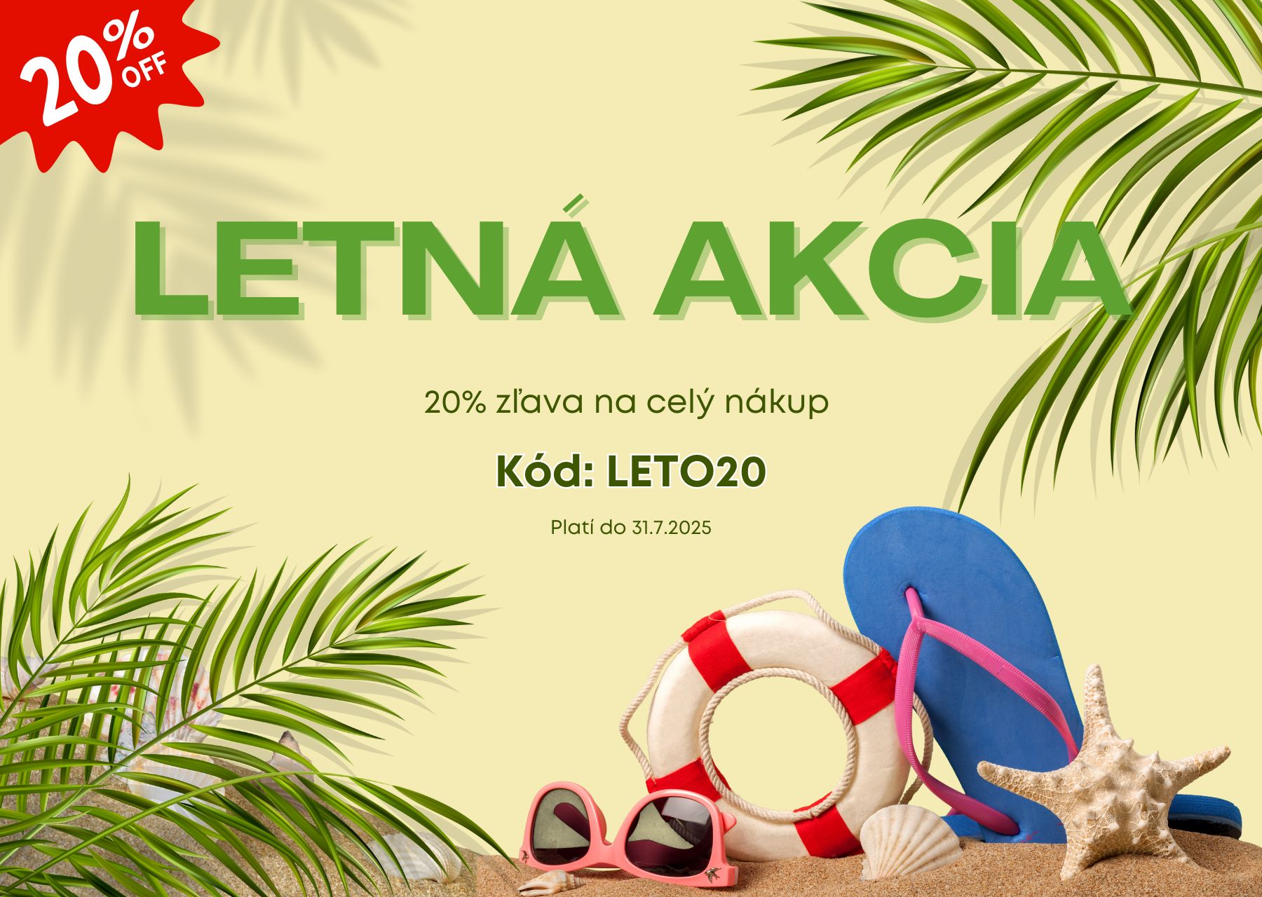 LETNÁ AKCIA