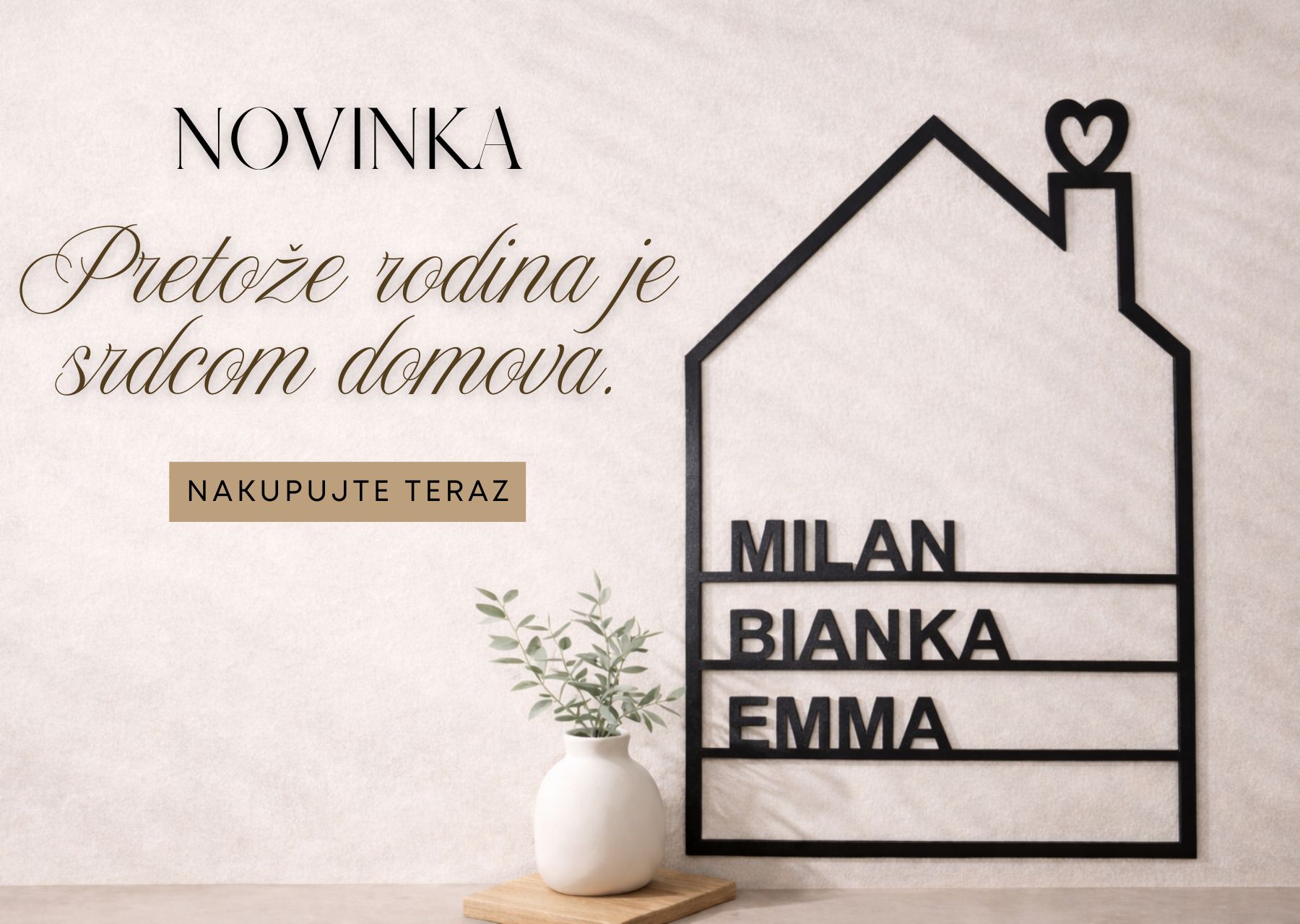 Novinka Domček