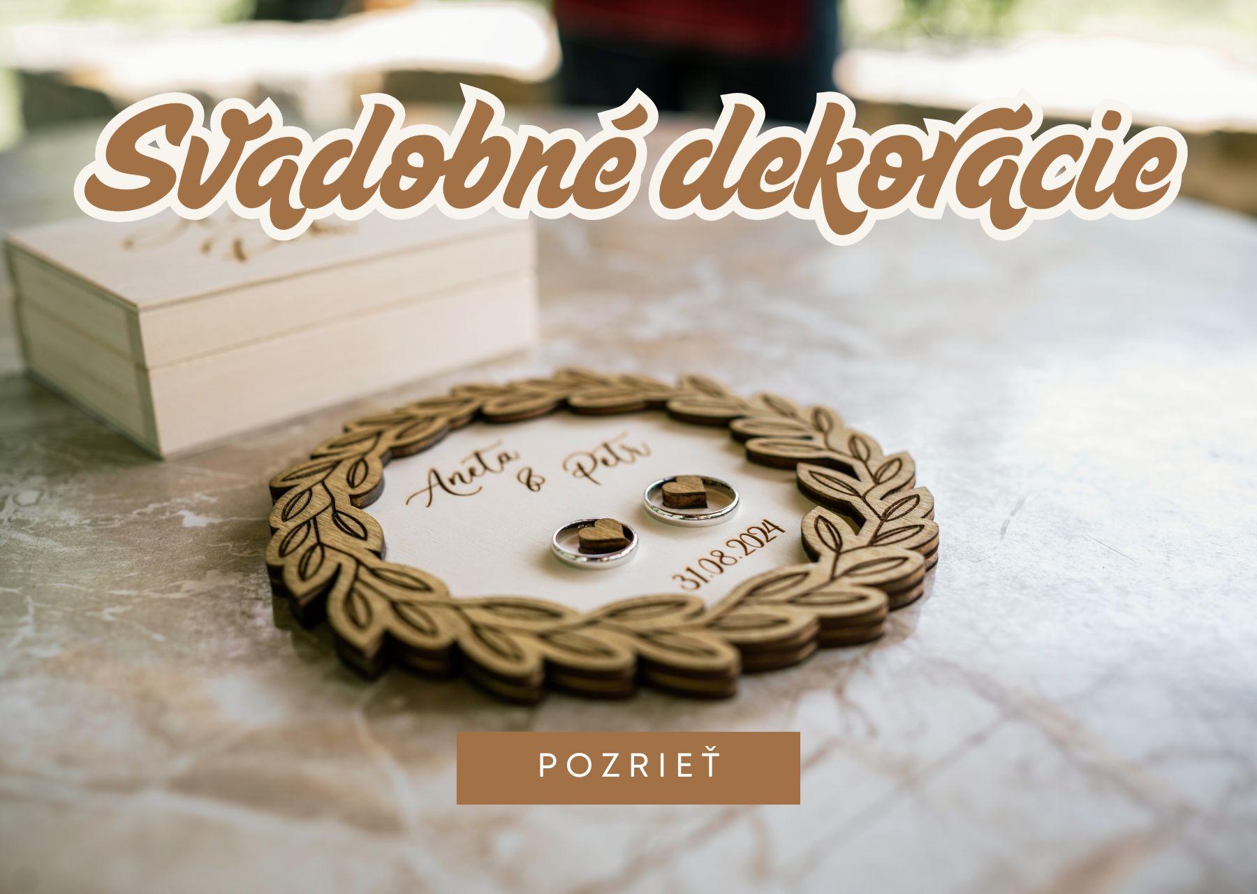 Svadobné dekorácie