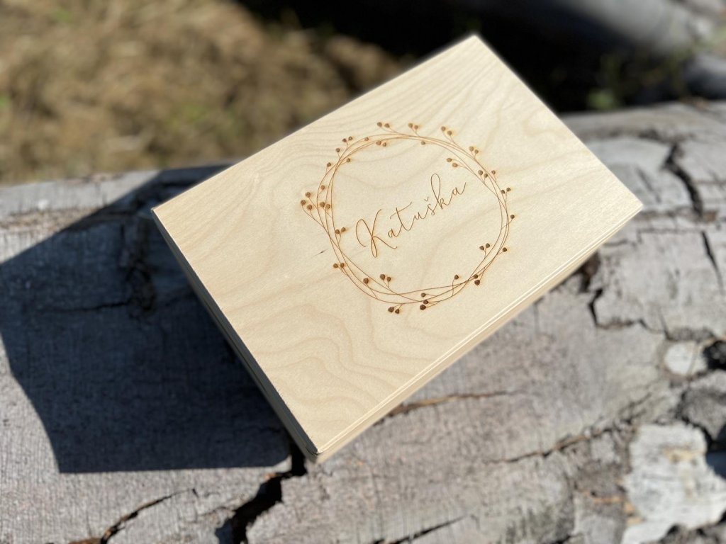 Drevená krabička (Baby box)