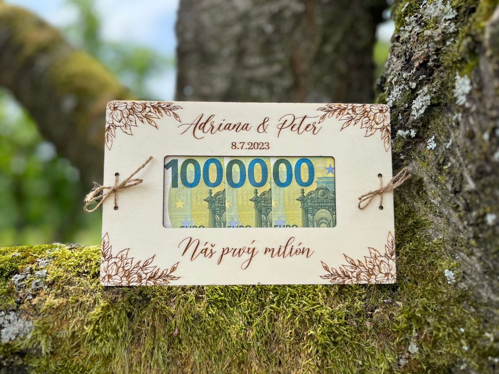 Tabuľka na peniaze – Náš prvý milón