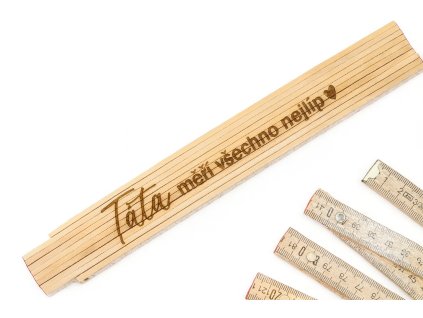 Skladací meter - personalizovaný