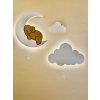 Detská nástenná lampička mrak (new)