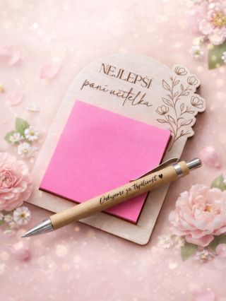 ✨ Malý dárek s velkým poděkováním Paní učitelky mají obrovskou trpělivost, laskavost a každý den pomáhají dětem růst....