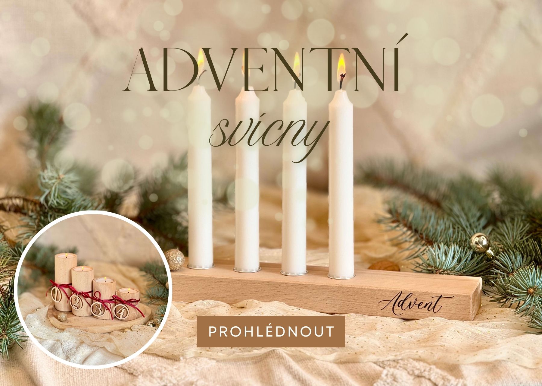 adventní svícny