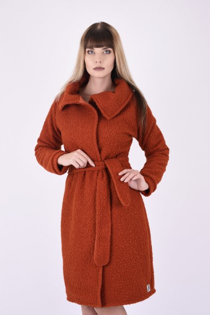 damsky kabat cerveny 1