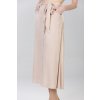 Dlouhá sukně TERRA s páskem béžová