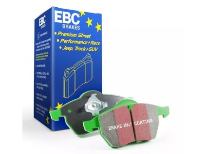 Přední brzdové destičky EBC Greenstuff pro Mini Cooper S R56