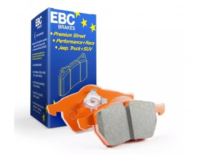 Přední brzdové destičky EBC Orangestuff pro Mini Cooper S R56