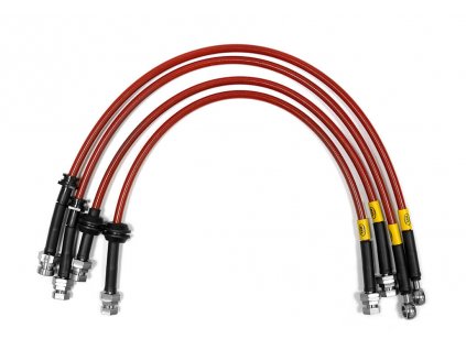 Opletené brzdové hadice HEL Performance pro Mini Copper S R56 JCW GP2