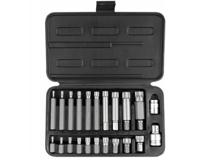 Sada bitov SPLINE M4-M18 S2 22 ks