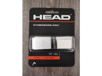 Tenisový a squashový základní grip Head Hydrosorb Pro ( bílá )