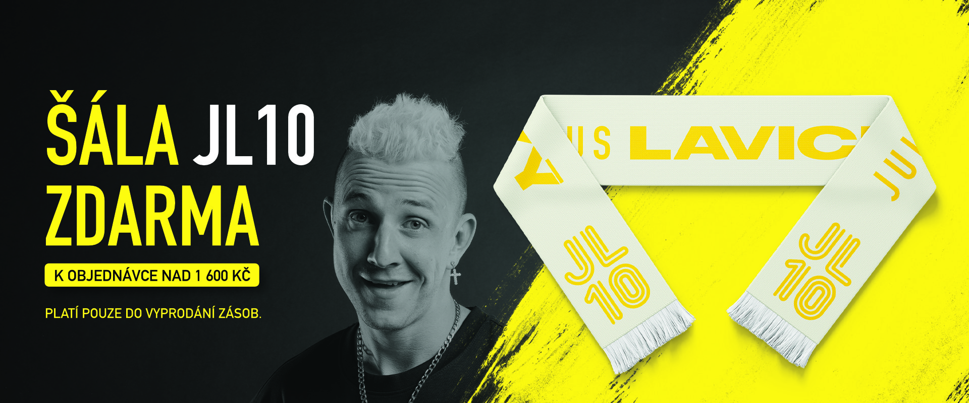 Šála JL10 zdarma k objednávce nad 1 600 Kč