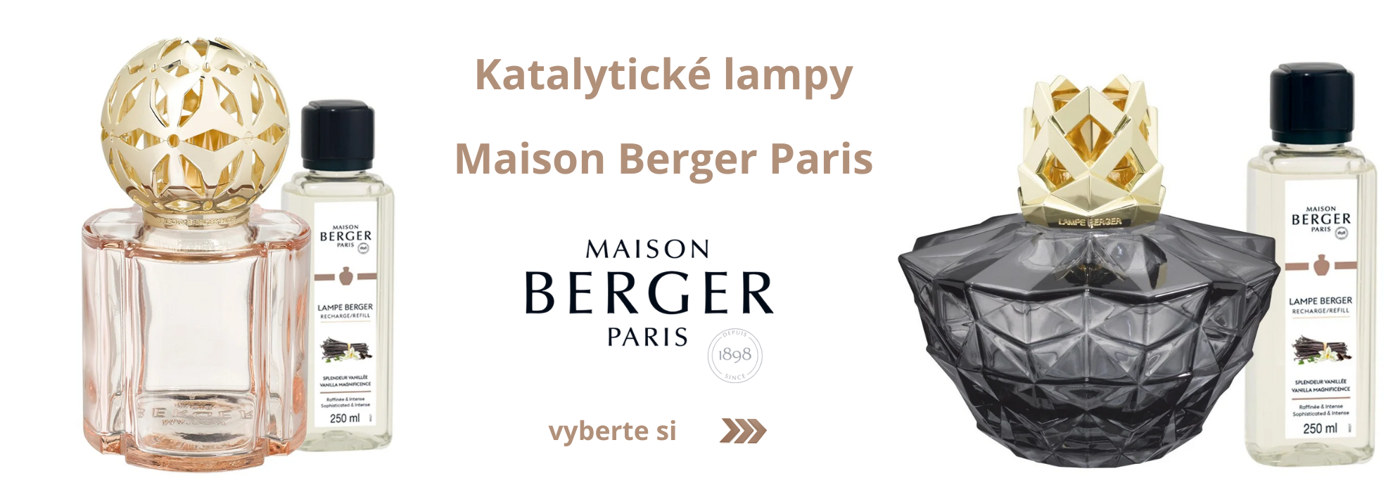 Katalytické lampy Maison Berger Paris