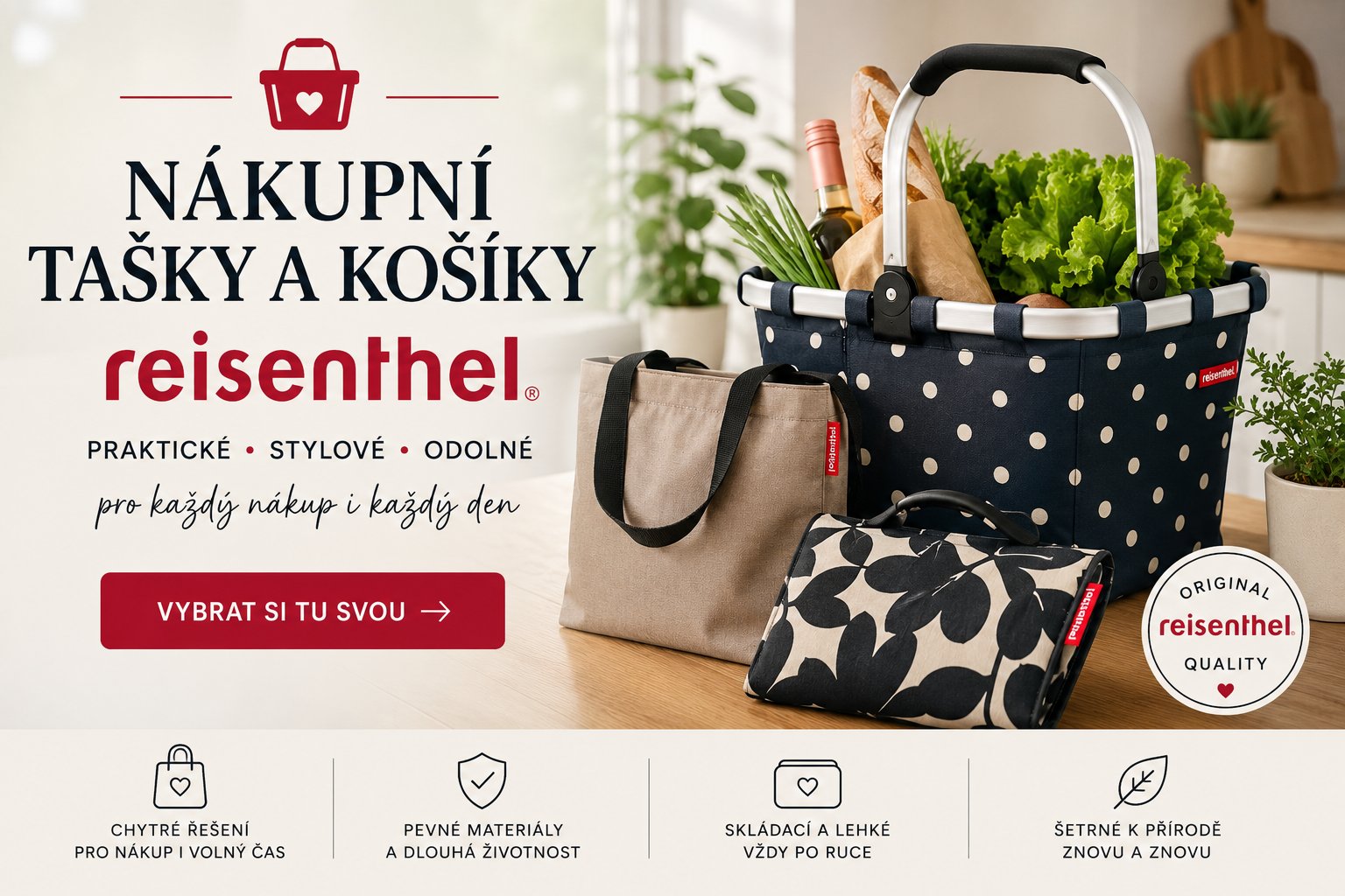 Nákupní tašky a košíky – Reisenthel