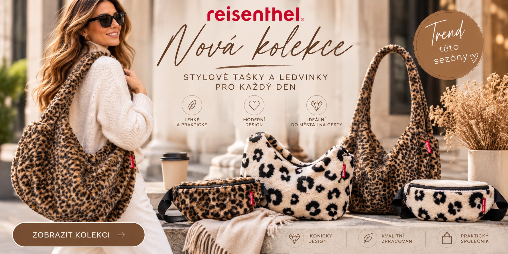 Reisenthel – nové tašky a ledvinky 10/2026