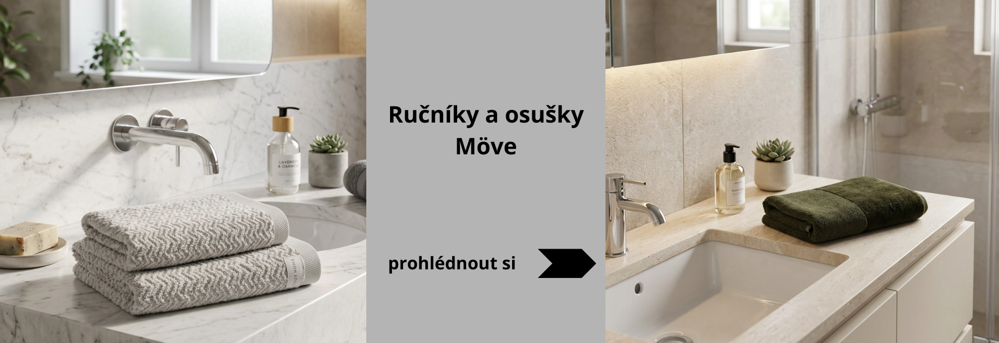 Ručníky a osušky Möve