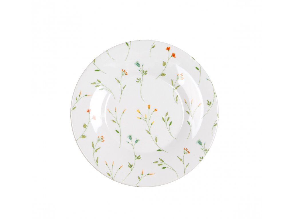 Porcelánový dezertní talíř BOTANIC 20 cm by inspire