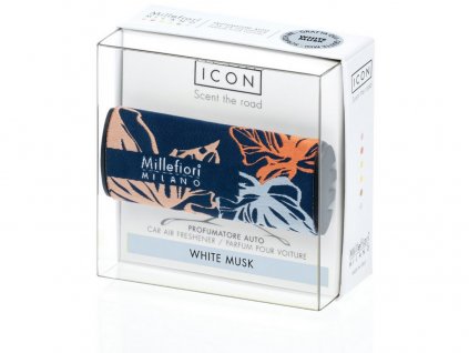 Millefiori Icon vůně do auta White Musk, Textil Floral
