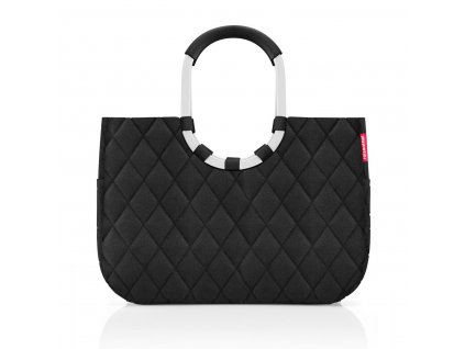 Nákupní taška LOOPSHOPPER L rhombus black