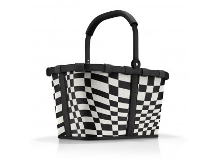 Nákupní košík CARRYBAG frame op art