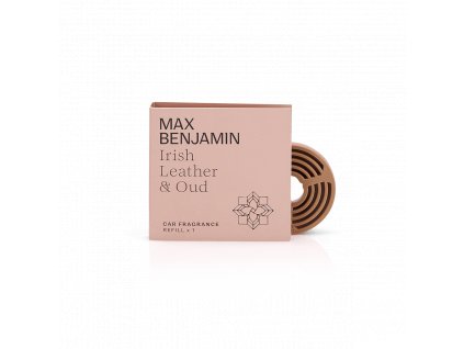 MAX BENJAMIN náhradní vůně do auta IRISH LEATHER & OUD