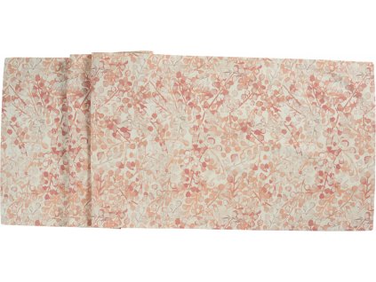 Středový pás běhoun LIVORNO 40 x 150 cm, růžový