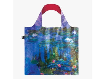 LOQI skládací taška MUSEUM WATER LILIES CLAUDE MONET