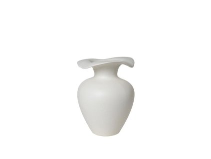 Váza FLORENTINA M v. 32 cm, krémová