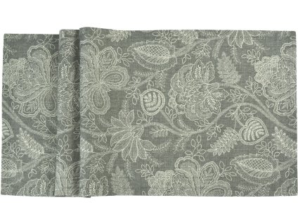 Středový pás běhoun LIORA 50 x 140 cm, světle hnědý