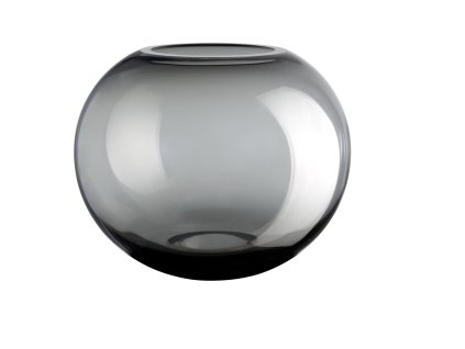 Váza BOLA v. 17,2 cm, šedá