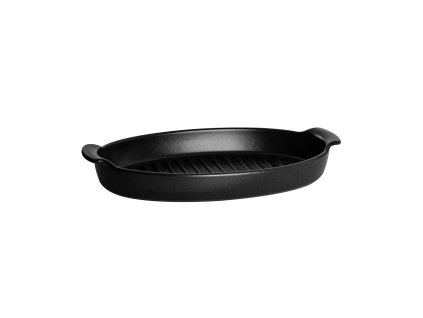 Grilovací mísa na ryby BBQ 25 x 42,5 cm, černá