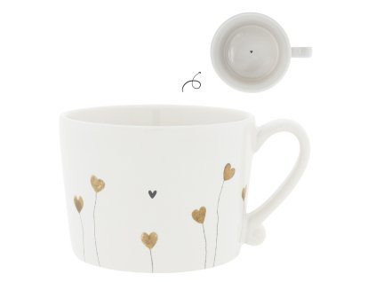 Bastion Collections hrnek HEARTS IN BLOOM 300 ml