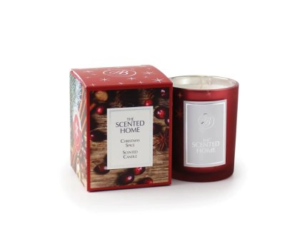 Vánoční vonná svíčka THE SCENTED HOME Christmas Spice 170 g