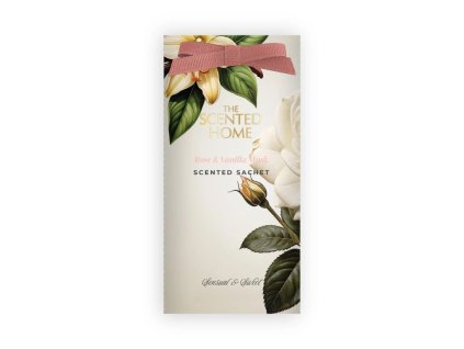 Vonný sáček THE SCENTED HOME ROSE & VANILLA MUSK